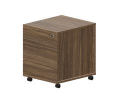 Тумба мобильная (3 ящика, усиленные колёсные опоры, без ручек) 46х53х57 см — фото 1