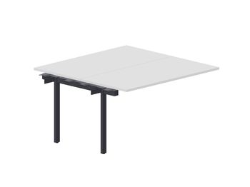 Составной стол на 2 рабочих места 1380х1366х750 мм - приставной элемент — фото 1