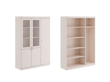 Шкаф с отделением для одежды высокий 139x40x220 см — фото 1