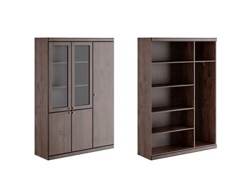 Шкаф с отделением для одежды высокий 139x40x220 см — фото 1