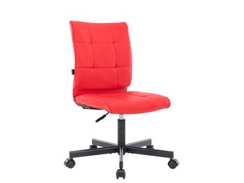 Операторское кресло Everprof EP-300 Экокожа Красный — фото 1