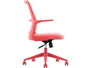 Операторское кресло Everprof Elf (Эльф) Сетка Красный — фото 3