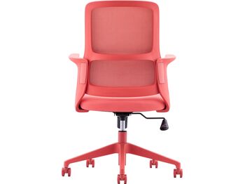 Операторское кресло Everprof Elf (Эльф) Сетка Красный — фото 5